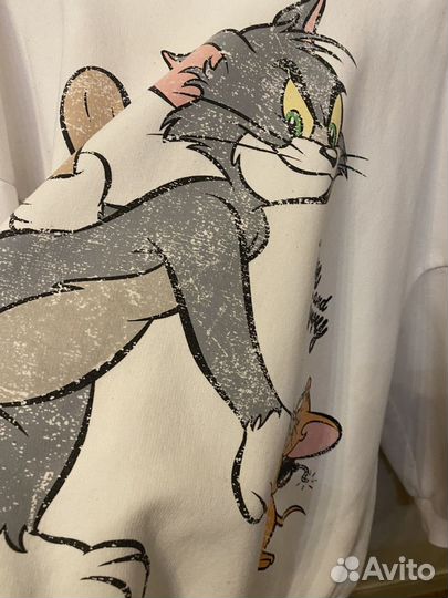 Толстовка reserved s Tom & jerry h&m zara