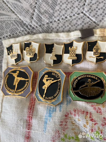 Значки СССР, Симфонии, марки, космос