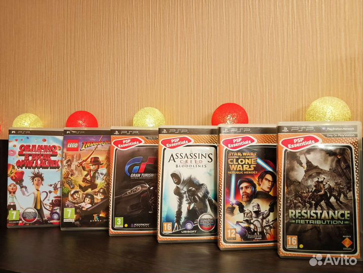 UMD диски PSP