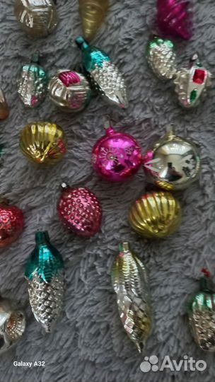 Елочные игрушки СССР