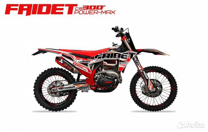 Кроссовый мотоцикл faidet CB300F power-MAX