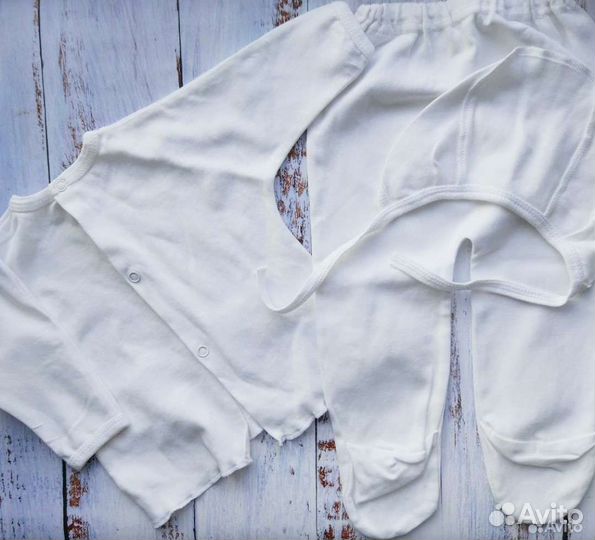 Крестильный набор для малыша, новый, 0-12 месяцев