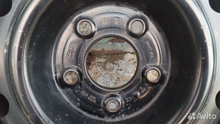 Диски R15 штамповка Hyundai KIA