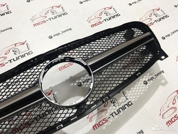 Решетка на Mercedes GLA в стиле AMG 45 17-н.в