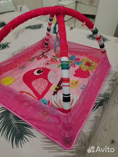 Развивающий коврик для новорожденных от 0