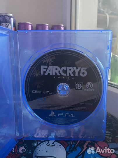 Диск Far cry 5 ps4