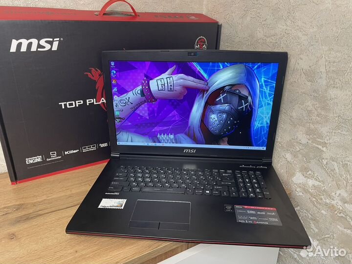 MSI игровой 17.3/i5/ssd/GTX950/8gb