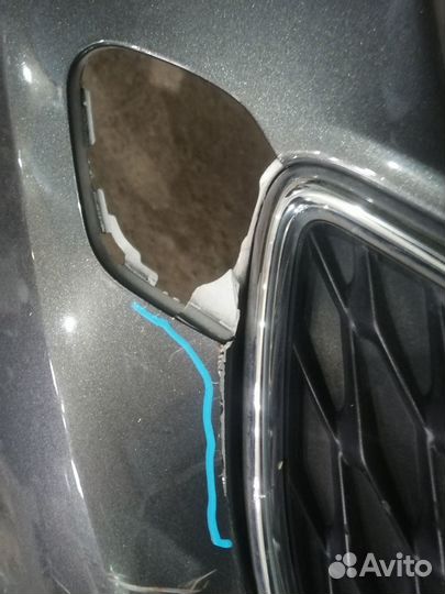 Бампер передний Ford Focus 3 рестайлинг