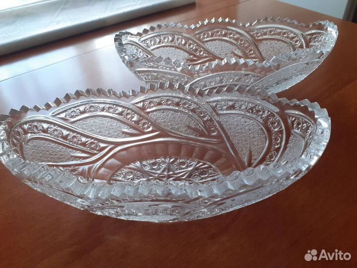 Ладья хрустальная СССР