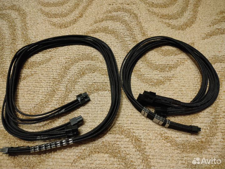 Кабели 12vhpwr 16-pin для RTX 4070 Ti, 4080