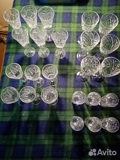 Хрустальная посуда СССР