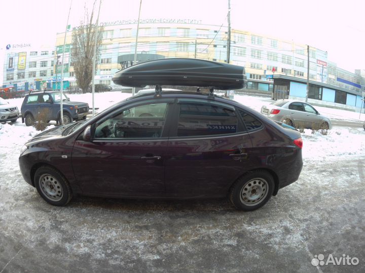 Бокс на крышу Hyundai Elantra (2007-2011)