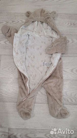 Комбинезон плюшевый мишка 62 см
