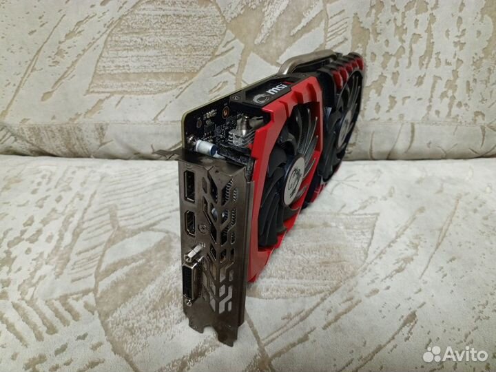 Видеокарта MSI GTX 1050 Ti Gaming X 4Gb