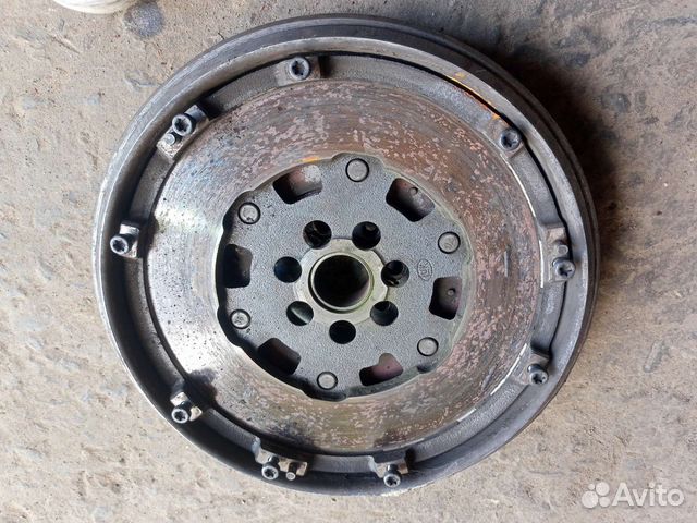 Маховик двухмассовый на Renault Scenic 2 K9K