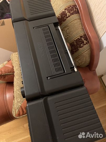 Sony двухкассетник+радио CFS-710L