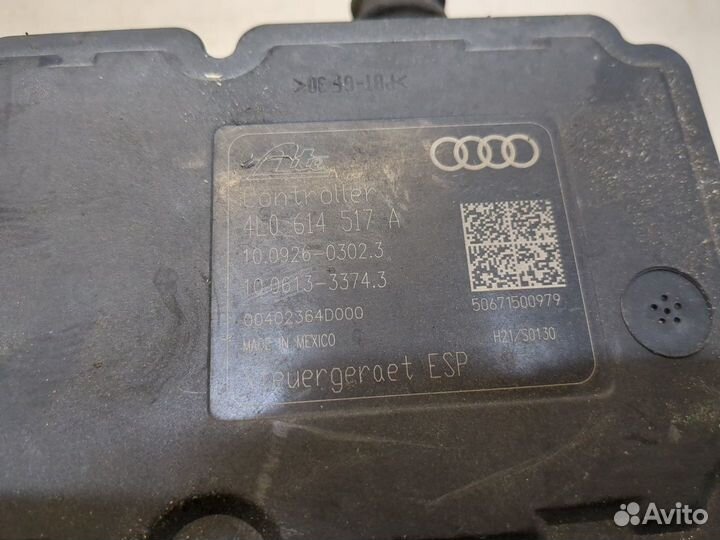 Блок абс, насос Audi Q7, 2007