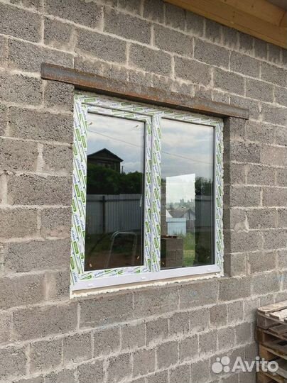 Окна пластиковые белые / Рассрочка