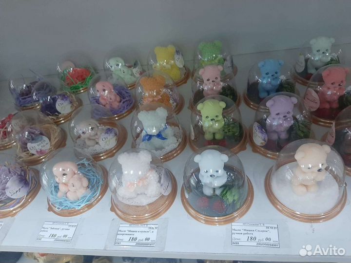 Мыло в куполе ручная работа