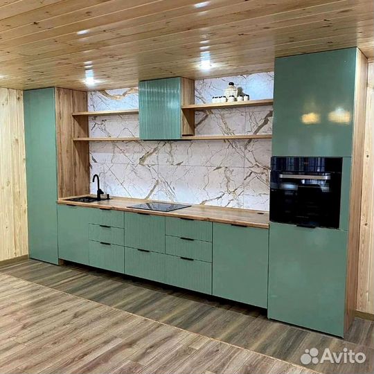 Кухонный гарнитур прямой на заказ