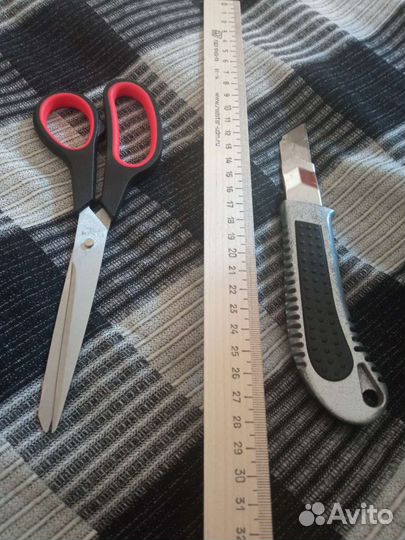 Ножницы большие нож канцелярский