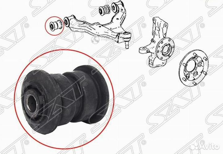 Сайлентблок рычага Mercedes Sprinter 06-14 A9063304007 STA9063304007BU