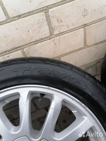 Диски с летней резиной на15 литые