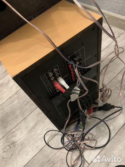 Колонки с сабвуферов 160w