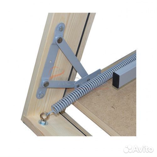 Комбинированная чердачная лестница 600х1200