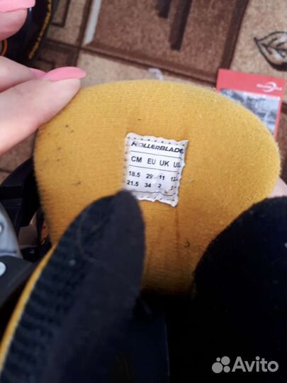 Роликовые коньки детские,шлем в комплекте