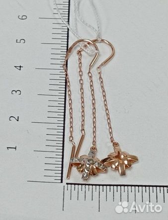 Золотые серьги