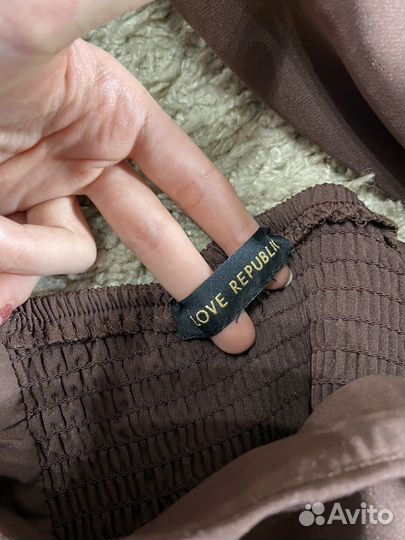 Love republic топ коричневый