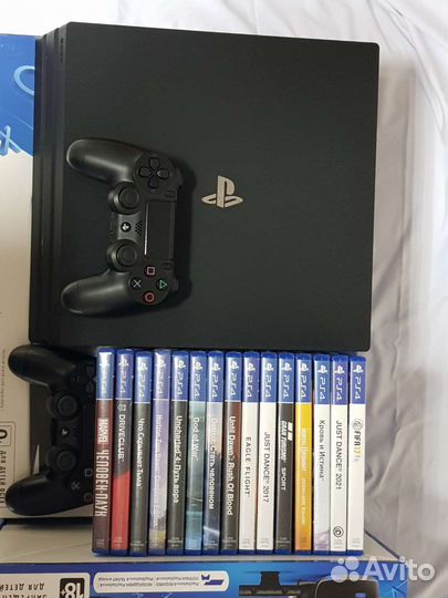 Sony PS4 pro + шлем SPS1 VR v.2