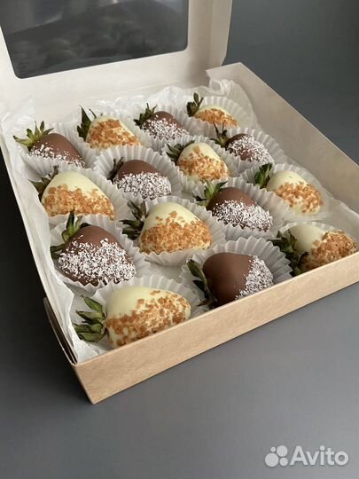 Клубника в бельгийском шоколаде