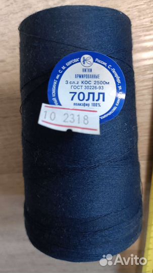 Нитки швейные армированные пнк кирова