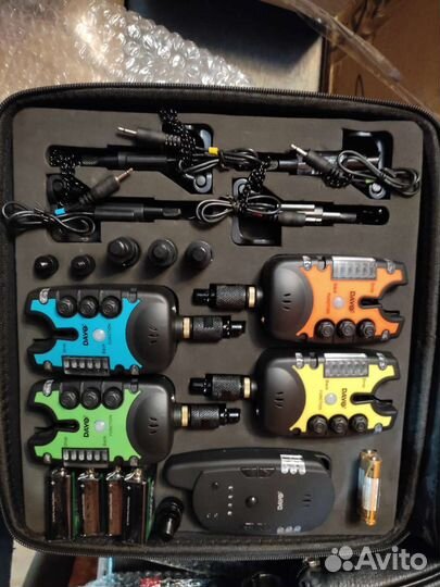 Сигнализаторов поклёвки полный комплект