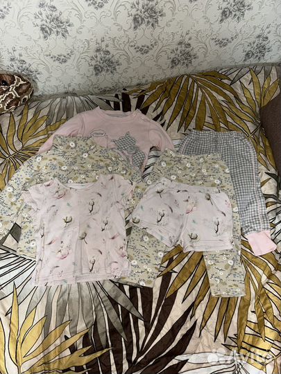 Вещи пакетом на девочку 80-86