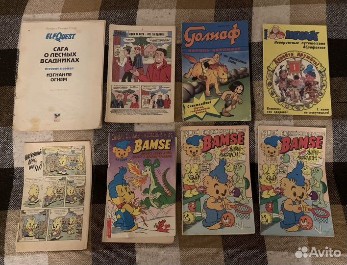 Винтажные комиксы Микки Маус, Муха, Утиные Истории