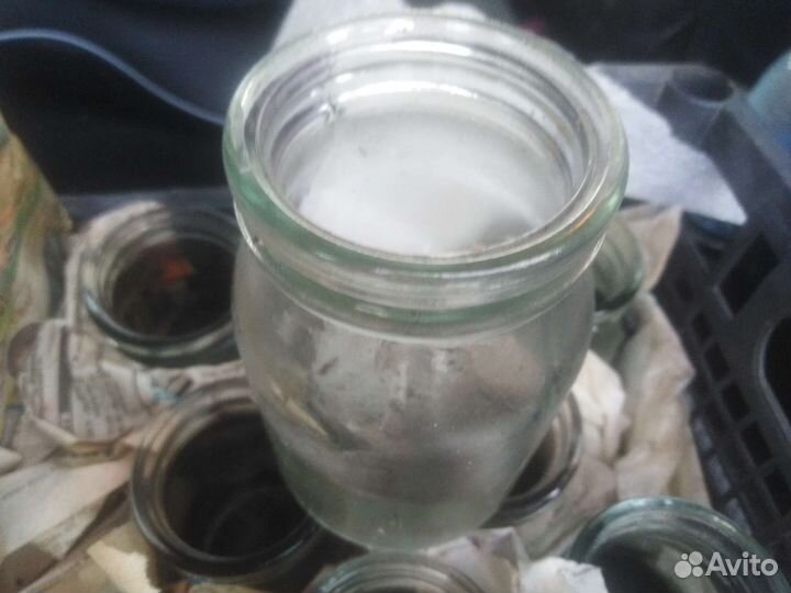 14 Банок от сметаны, бутылок от кефира молока СССР