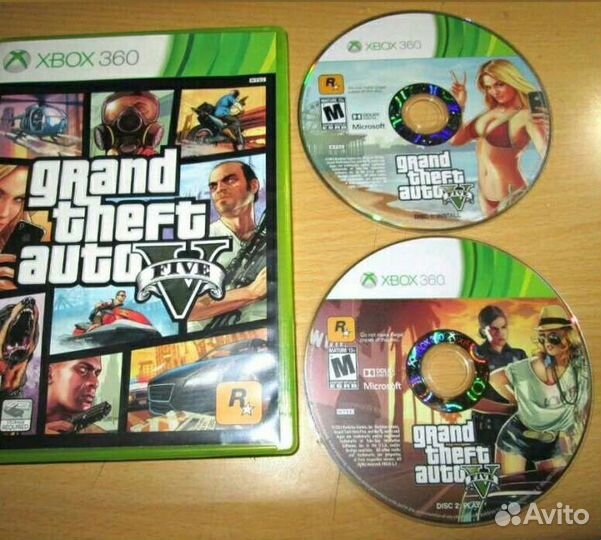 Продаю гта 5 на икс бокс 360