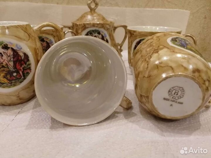 Польский кофейный сервиз 