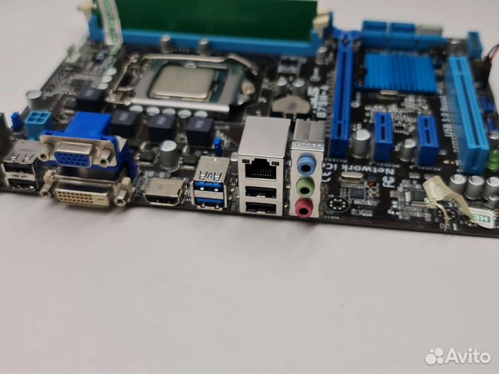 Мат плата asus B75M-A с процессором i5 3470