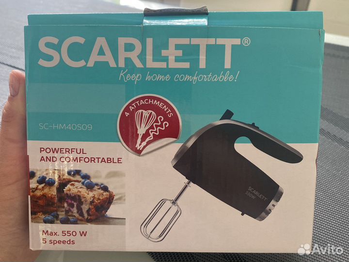 Миксер скарлетт