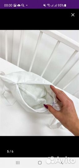 Бортики в детскую кроватку