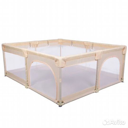Манеж игровой BabyCare rancho 150*150 бежевый