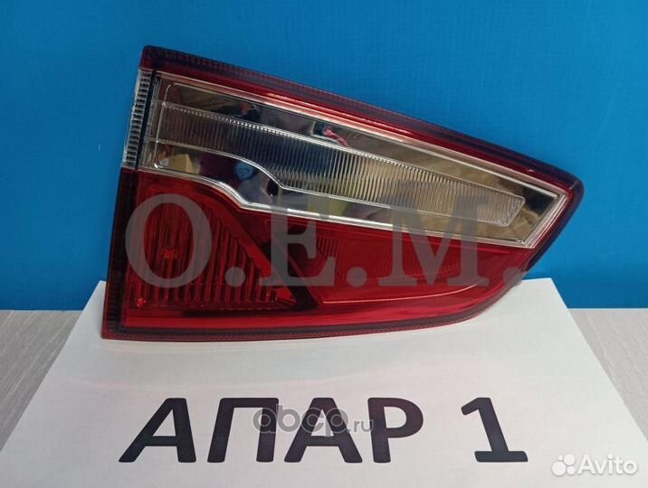Фонарь левый внутренний Ford EcoSport 1 2014