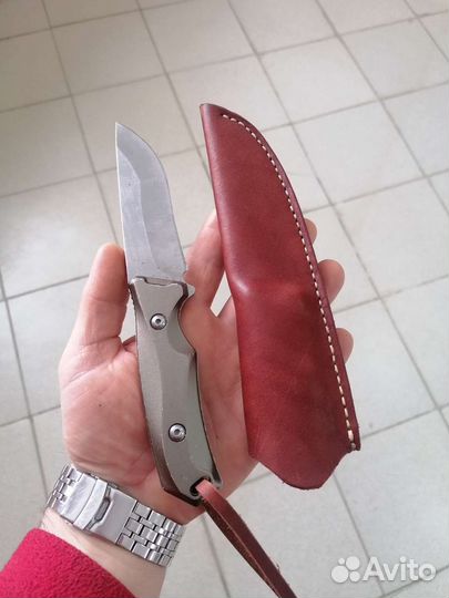 Ножны кожаные ручной работы