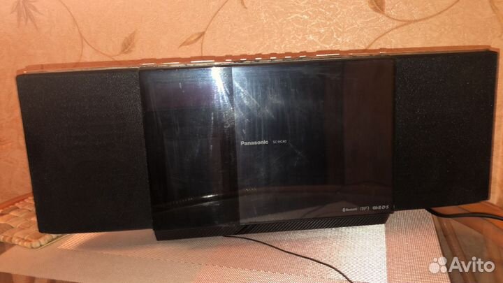 Аудиосистема panasonic SC-HC 40 ер-К