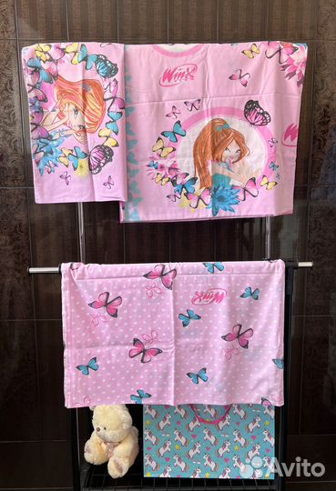 Детское постельное белье 1.5 для девочки хлопок