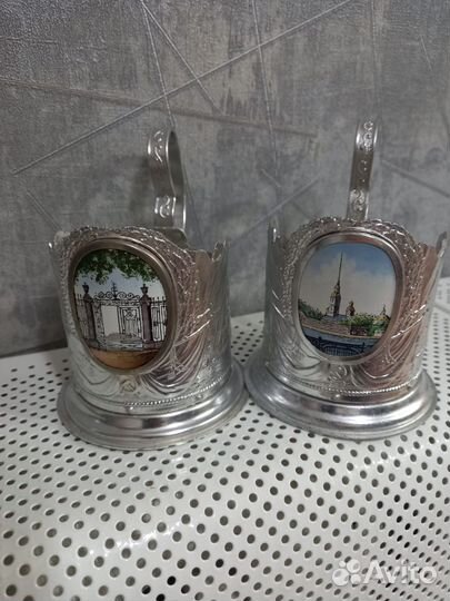 Подстаканник эмаль СССР